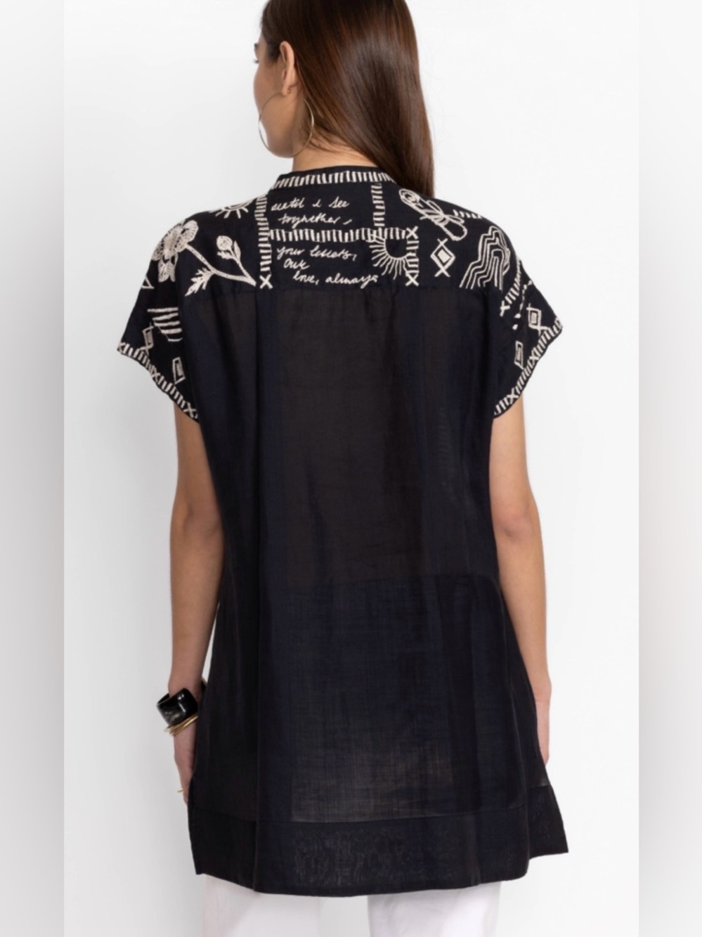 Johnny Was Botanique Dolman Tunic - Picture 4 of 11